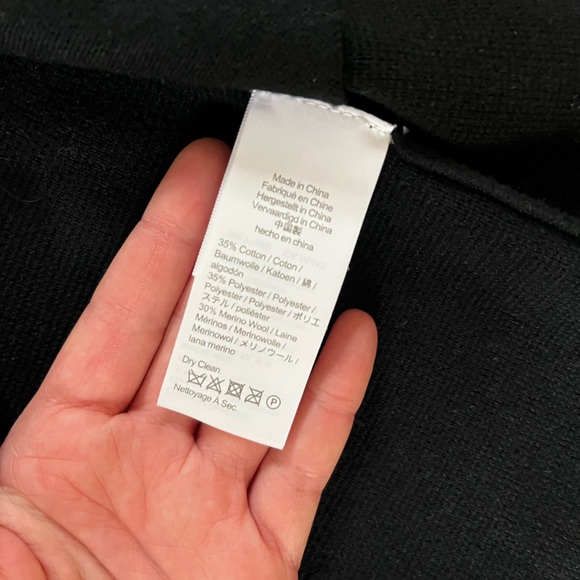 J. Crew black blazer sweater button cardigan - Picture 4 of 5